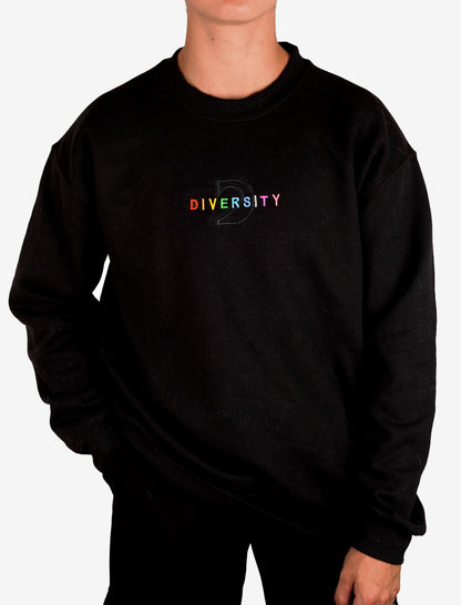 Crewneck Multicolore & Noir