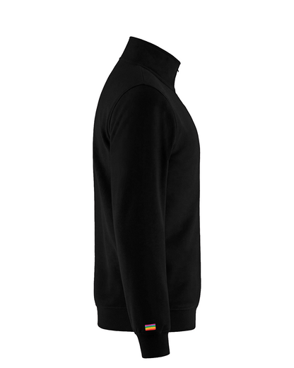 *PRE-ORDER* 1/4 ZIP SWEATSHIRT BLACK