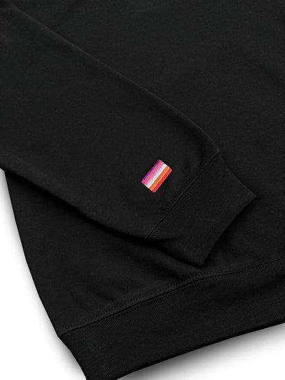 COMMUNITY CREWNECK - BLACK